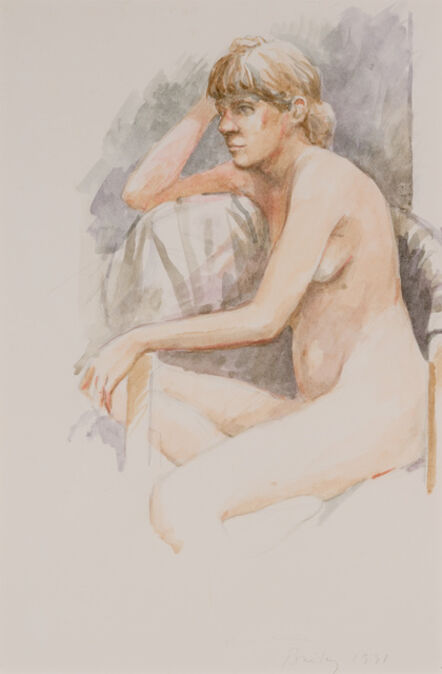 William Bailey, ‘Seated Nude’, 1991