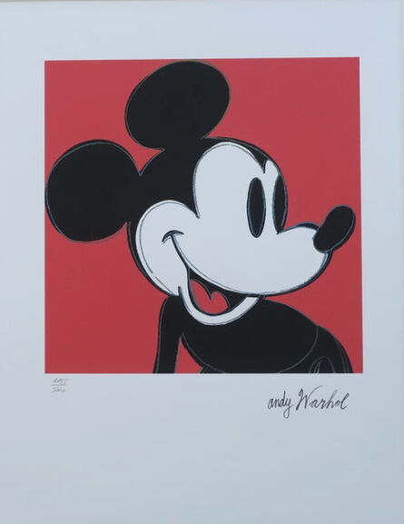 Andy Warhol, ‘Mickey Mouse’, 1986