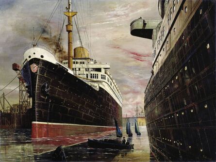Franz Radziwill, ‘The Harbor II (Der Hafen II)’, 1930