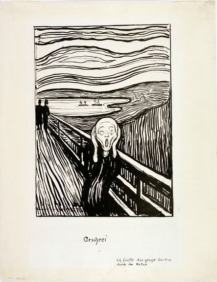 Edvard Munch, ‘The Scream’, 1895