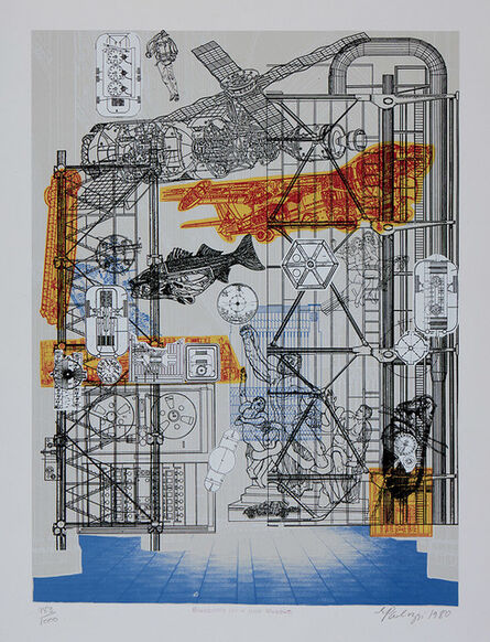 Eduardo Paolozzi, ‘Blueprints for a New Museum ’, 1980