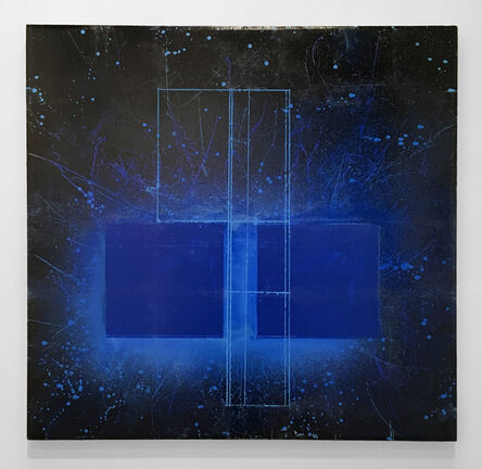David Mann, ‘Electrolyte in Blue’, 2018