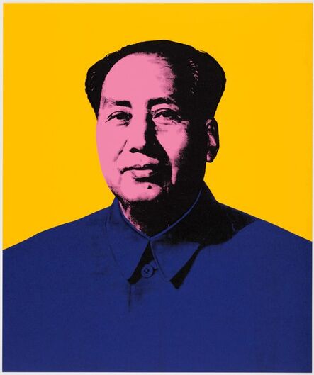 Paul Stephenson, ‘Mao - Yellow Medium Azo, Acra Violet, Prussian Blue’, 2020