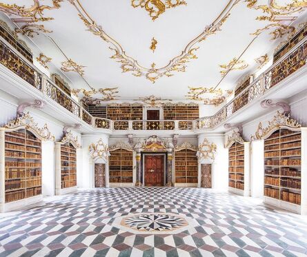 Reinhard Gorner, ‘Neustift Abbey library’, 2016