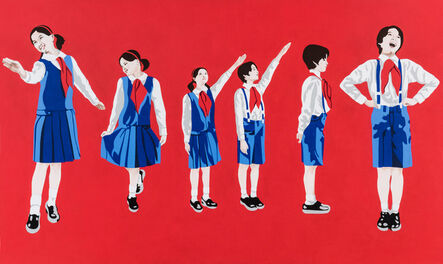 Mina Cheon, ‘Happy North Korean Children II’, 2015