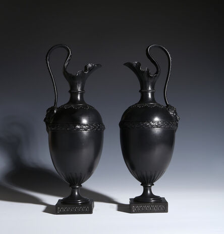 Wedgwood and Bentley, ‘A Pair of Wedgwood and Bentley Ewers’, ca. 1775