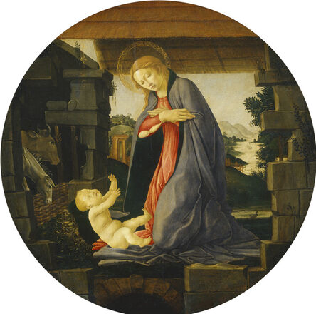 Sandro Botticelli, ‘The Virgin Adoring the Child’, 1480/1490