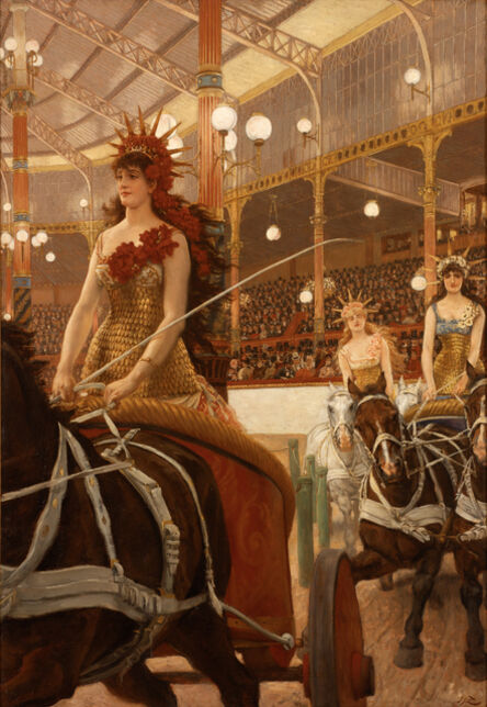 James Jacques-Joseph Tissot, ‘Ladies of the Chariots (Ces Dames des Chars)’, 1883-1885