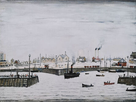 Laurence Stephen Lowry, ‘The Harbour’, 1972