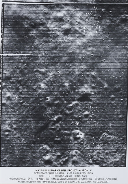 NASA, ‘Lunar Surface’, 1967