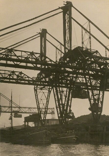 Germaine Krull, ‘Pont roulant, Rotterdam (Bridge Crane, Rotterdam)’, 1926