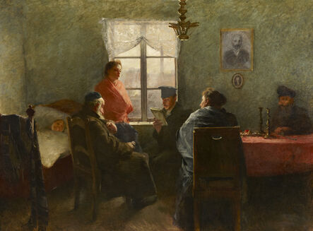 Samuel Hirszenberg, ‘The Sabbath Rest’, 1894