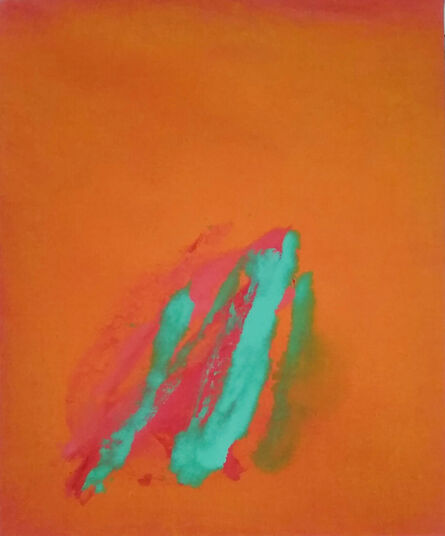 Cleve Gray, ‘Nantucket Orange’, 1976