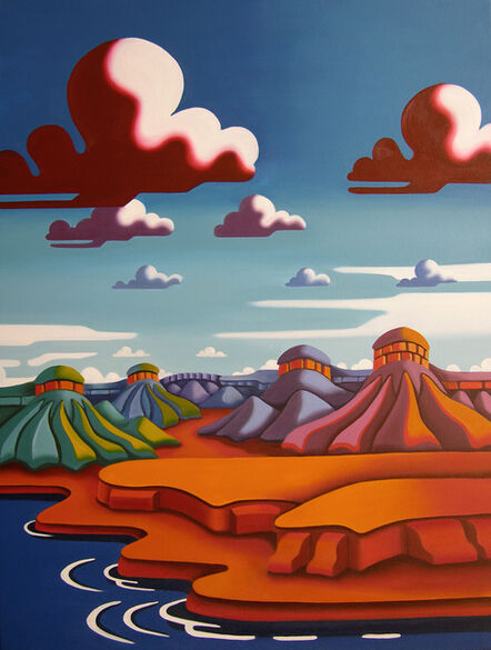 Joseph Comellas, ‘Overlook Peak (original oil on canvas) ’, 2020
