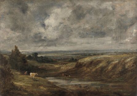 John Constable, ‘Hampstead Heath’, 1825 to 1830