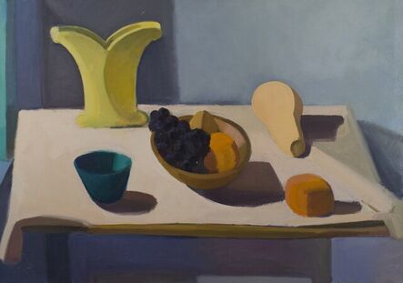 Lynn Kotula, ‘Winged Vase, Green Cup, Bowl of Grapes’, 1992