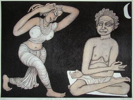 Jogen Chowdhury, ‘Yogi and the Dancer’, 2006