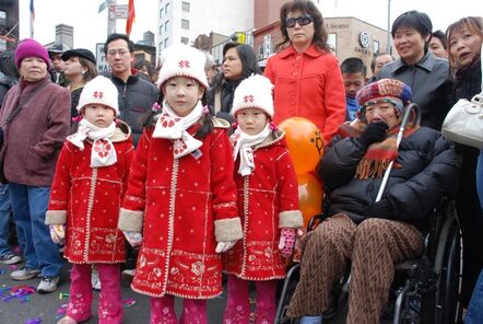 Kelly Han, ‘Three Sisters at Lunar New Year Parade’, 2019