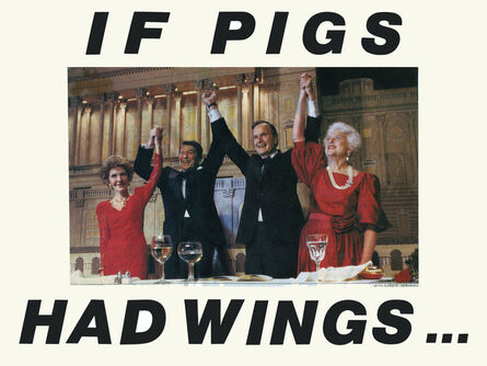 Martha Rosler, ‘If Pigs Had Wings’, 1988 (printed 2014)