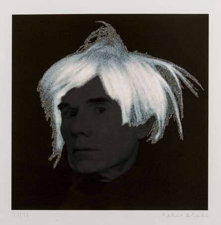 Peter Blake, ‘Andy Warhol’