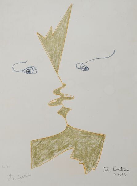 Jean Cocteau, ‘Les Amoureux’, 1955
