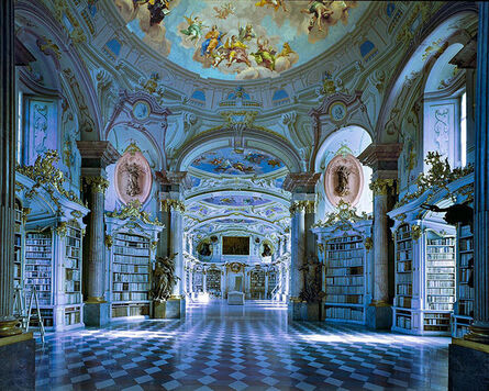 Massimo Listri, ‘Admont Library, Austria | World Libraries’, 1994