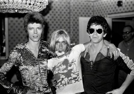 Mick Rock, ‘Bowie, Iggy, Lou Dorchester Hotel’, 1972