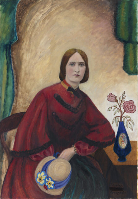 Gabriele Münter, ‘Porträt Mimmi Sundbeck’, 1916