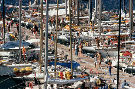 Slim Aarons, ‘Porto Ercole Harbour’, August 1980