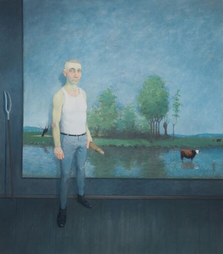 Rodrigo Cunha, ‘Interior com Paisagem Lacustre [Landscape Interior with Lake]’, 2014