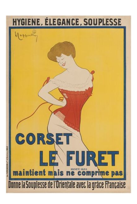 Leonetto Cappiello, ‘Corset Le Furet ’, 1901