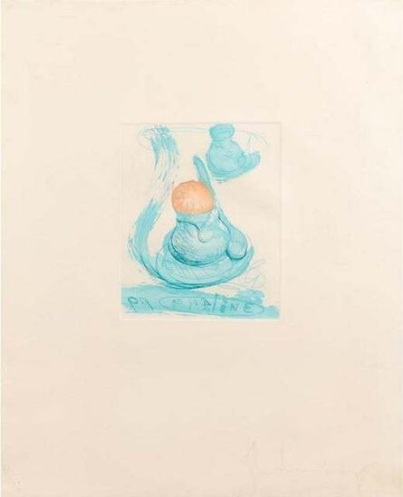 Claes Oldenburg, ‘Ice cream desserts - Praline (A. & P. 162)’, 1976
