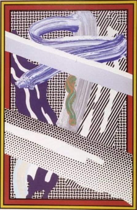 Roy Lichtenstein, ‘Reflections on Expressionist Painting’, 1990