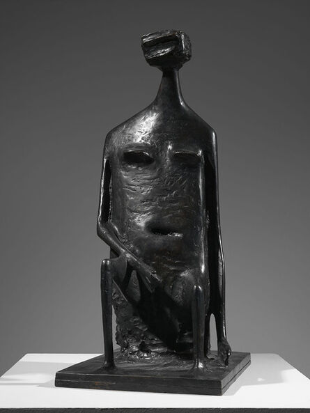 Kenneth Armitage, ‘Seated Woman with Square Head’, 1955