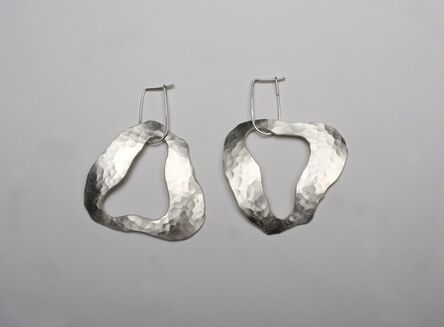 Jacques Jarrige, ‘Earrings in Silver by Jacques Jarrige "Cloud"’, 2015