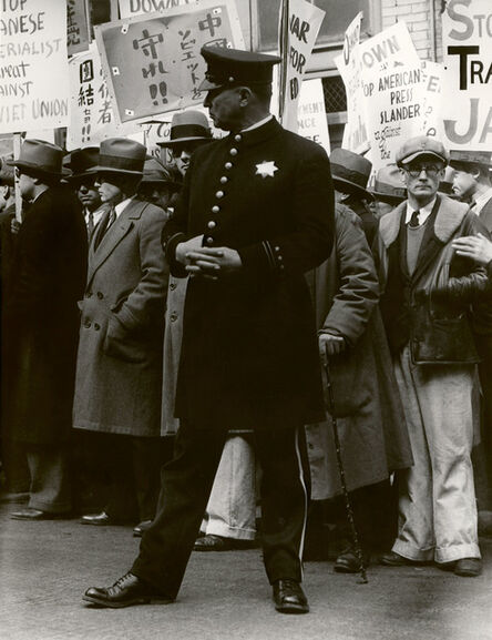 Dorothea Lange, ‘Street Demonstration, San Francisco’, 1933