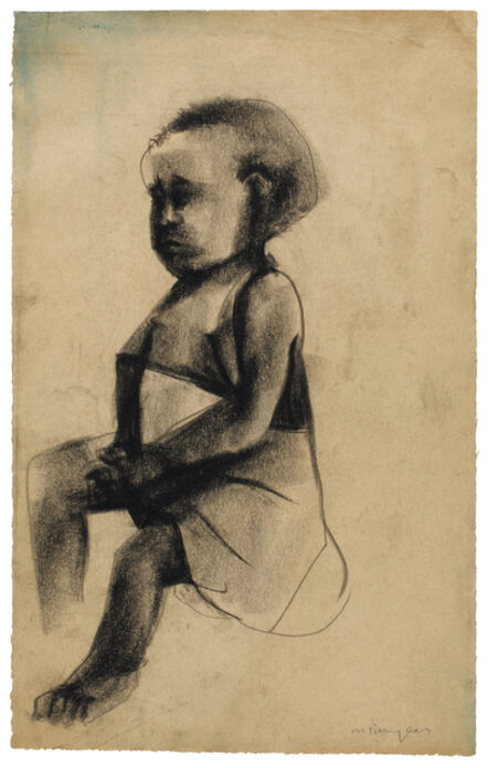 Martin Puryear, ‘Untitled (Sitting Girl)’, 1964-1966