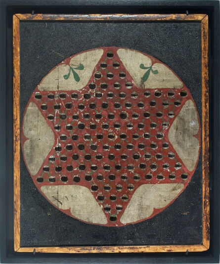 Unknown Artist, ‘Chinese Checkers Game Board’, ca. 19