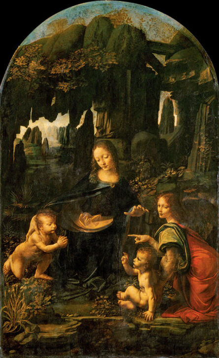 Leonardo da Vinci, ‘Virgin of the Rocks’, ca. 1483-1486