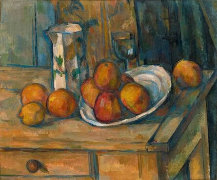 Paul Cézanne, ‘Still Life with Milk Jug and Fruit’, ca. 1900
