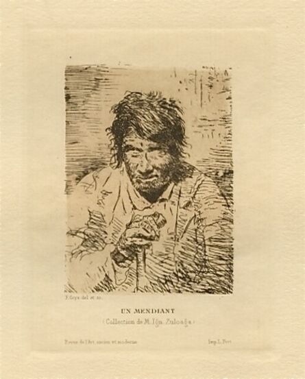 Francisco de Goya, ‘Le mendiant (The Beggar)’