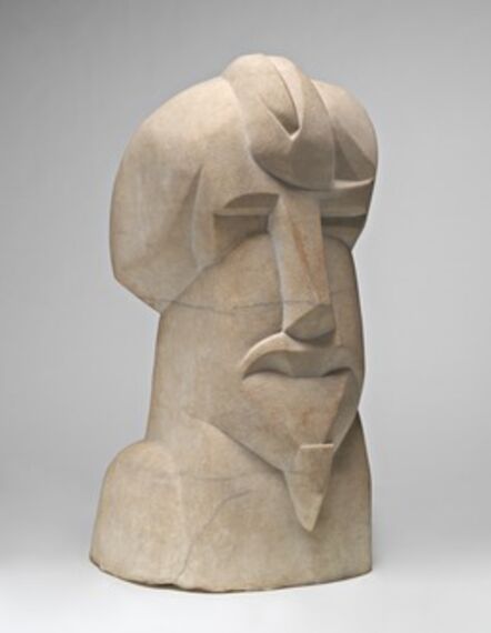 Henri Gaudier-Brzeska, ‘Hieratic Head of Ezra Pound’, 1914