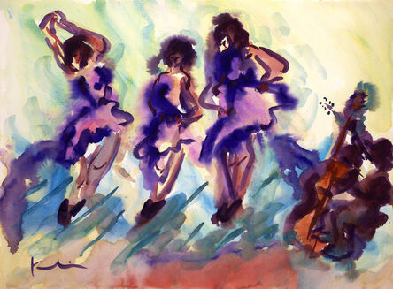 Howard Kline, ‘Dancing with a Bass’, 1997