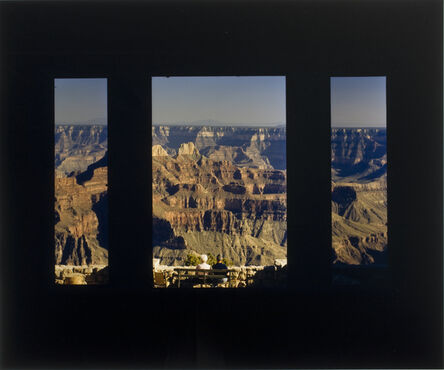 John Pfahl, ‘North Rim Highway, Grand Canyon, Arizona’, June 1980
