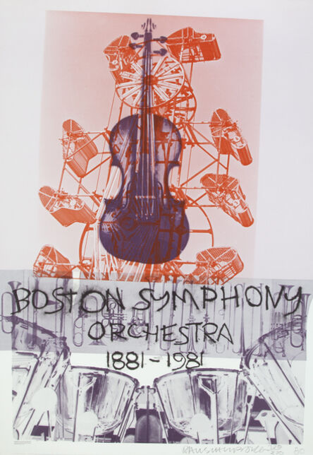 Robert Rauschenberg, ‘Boston Symphony Orchestra Poster’, 1981