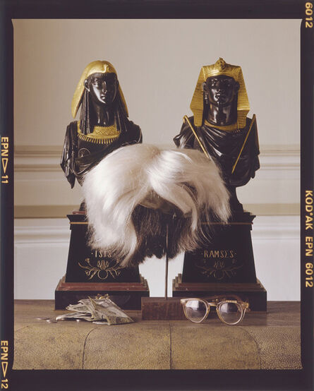 David Gamble, ‘Andy Warhol's Wig, Glasses, and Money’, 1987