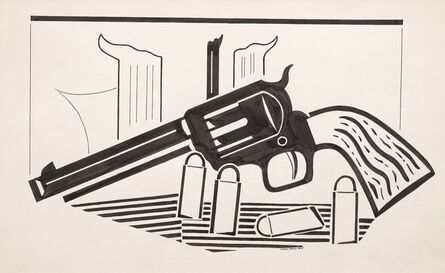 Stuart Davis, ‘Revolver’, 1925