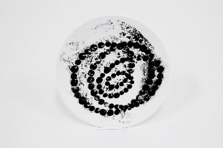 Jean-Michel Othoniel, ‘Black Lotus Porcelain Plate *’, 2018