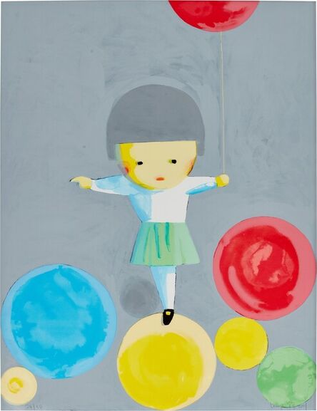 Liu Ye 刘野, ‘Little Girl with Balloons 小女孩與汽球’, 2001