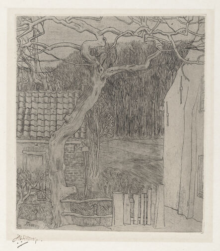 Jan Toorop, ‘Dorpshuizen or De Dode Boom (Village Houses or The Dead Tree)’, 1897